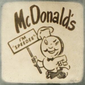McDonalds Im Speedee Vintage Ad