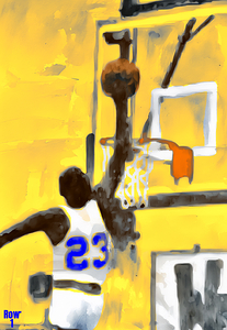 Michael Jordan Laney High School Dunk