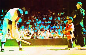 name of game is fun baseball umpire art