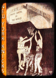 Vintage New York Knicks Viewfinder Slide Art