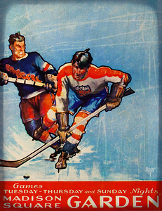 ny rangers madison square garden hockey