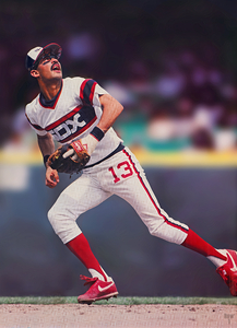 1987 Ozzie Guillen White Sox Art