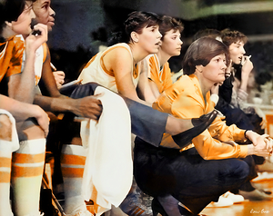 pat summitt tennessee womens basketball sideline