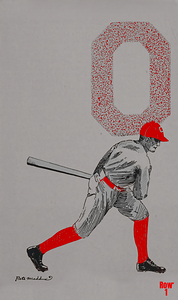 Pete Maddux Ohio State Baseball Art