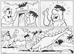 Fred Flintstone Solution for Speeding