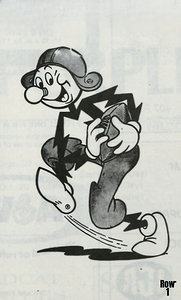 ready kilowatt football cartoon