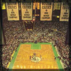 Retro Boston Celtics Viewfinder Slide Art