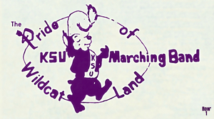 Retro Kansas State Marching Band Art