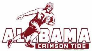 Vintage Alabama Football Art