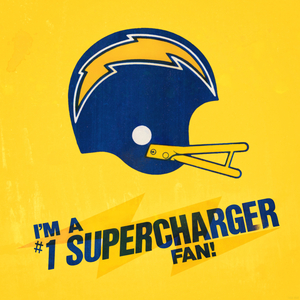 Retro San Diego Chargers Football Helmet 