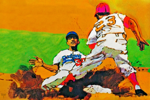 Sixties LA Dodgers Art