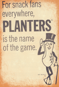 1967 Planters Peanut Ad