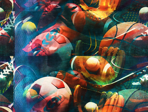 Sports Dream Abstract Art