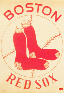Vintage Boston Red Sox Art