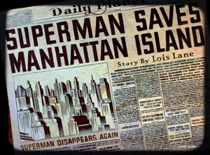 Superman Saves Manhattan Island