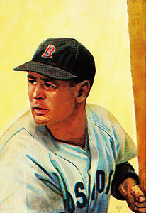 Ted Williams Boston Red Sox Art