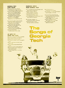 The Songs of Georgia Tech