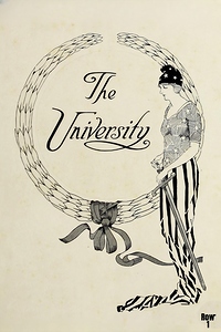 the university early 1900s art 