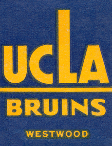 Vintage UCLA Bruins Westwood Art