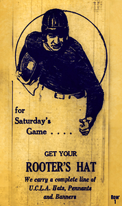 ucla rooters hat ad
