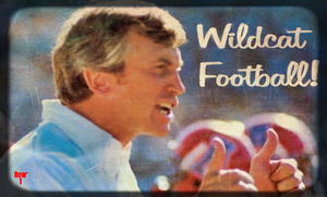 1981 Arizona Wildcats Football Viewfinder Art 