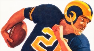 vintage la rams art los angeles posters home decor ideas
