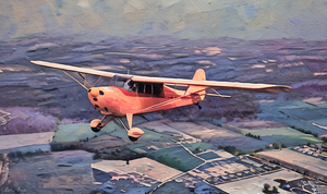 vintage aeronca chief plane