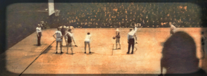 Vintage Basketball 1930s Viewfinder Slide Art