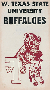 West Texas State University Buffalo Art