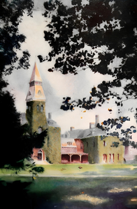 Vintage Kansas State University Campus Art