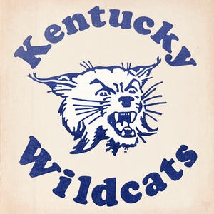Vintage Kentucky Wildcats Art 