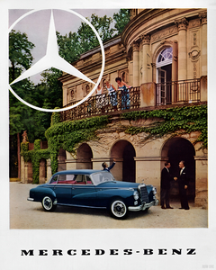 1960 Mercedes-Benz Automobile Art