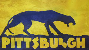 Vintage Thirties Pitt Panther Art