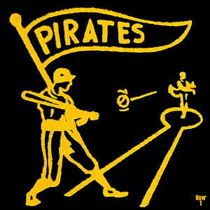 vintage pittsburgh pirates baseball pitch art 