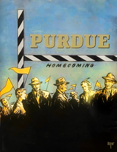 Vintage Purdue Football Gameday