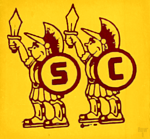 Vintage SC Trojans Art
