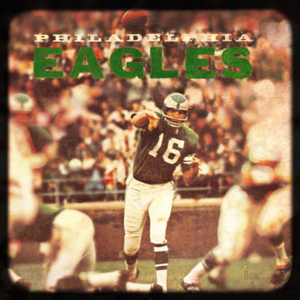 Vintage Philadelphia Eagles Viewfinder Art