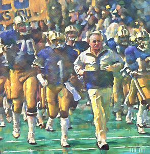 washington huskies enter the field