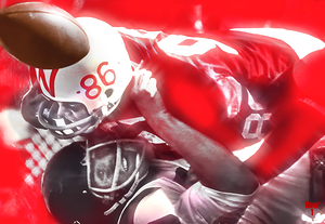 wisconsin football art remix 