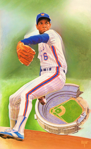 1986 Dwight Gooden Art Remix