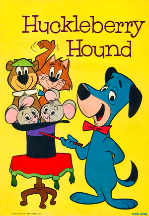 1959 Huckleberry Hound Cartoon Art