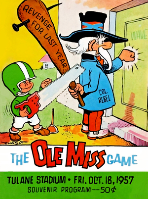 1957 Ole Miss vs. Tulane