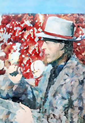 Bud Wilkinson OU Sideline Art