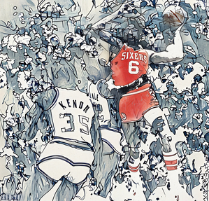 Dr. J Abstract Art