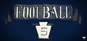 Early 1900s Penn State Football Art