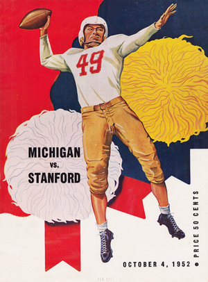 1952 Michigan Wolverines at Stanford Indians
