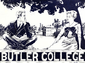 early 1900s butler college art