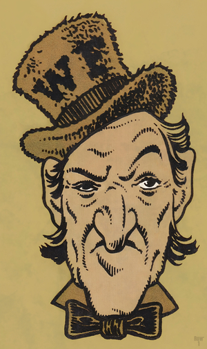 Vintage Wake Forest Demon Deacon Art