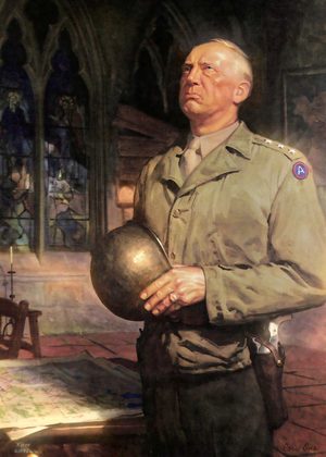 general pattons prayer art