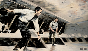 1964 bowling art remix